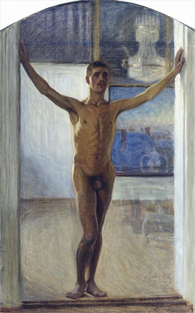 Nude Young Man by Eugène Jansson